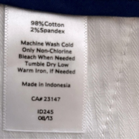 Talbots Zebra Print Bermuda Shorts - Picture 5 of 7